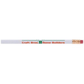 Jumbo Tipped Medium Pencil w/Eraser (White)